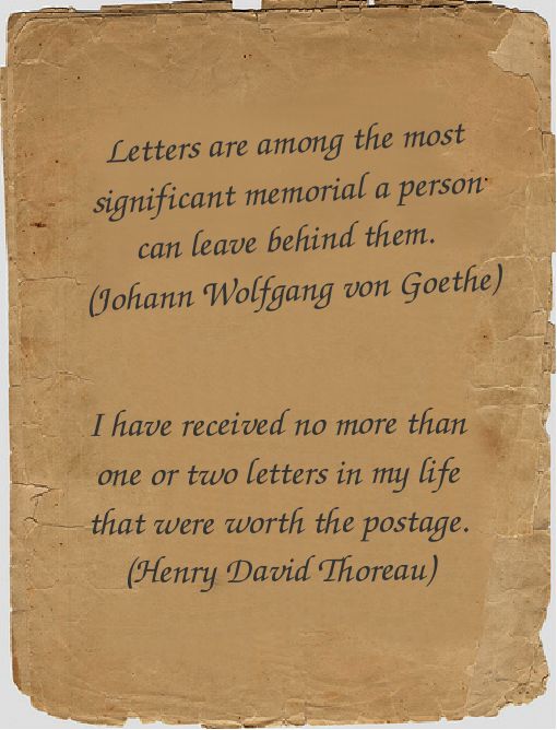 Quotes About Writing Letters. QuotesGram